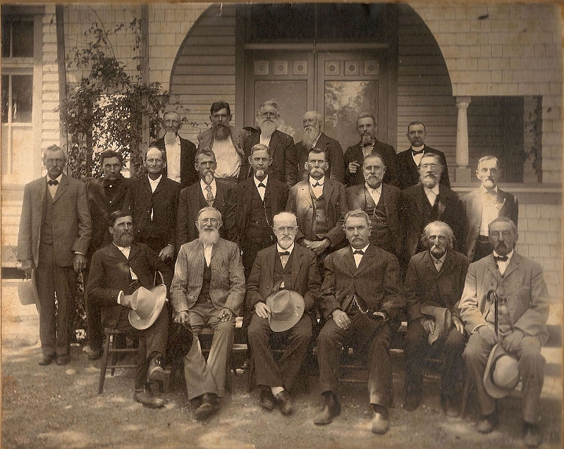 Julius Willirch_Surviving mbrs of Co. G_ Capt J Giesecke_ 4th TX Conf Cav.jpg